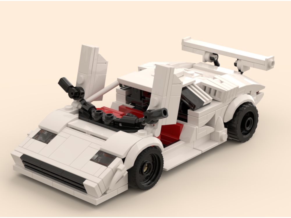 LEGO MOC Lamborghini Countach LBWK (Mod of 76908) by Xayadude ...