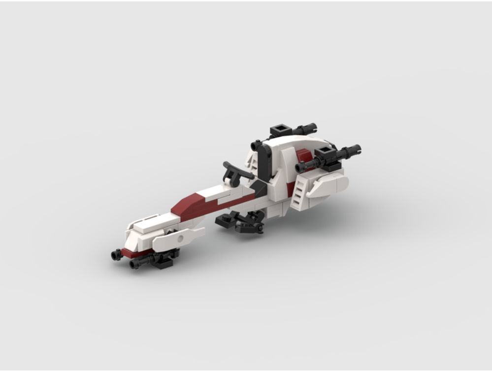 LEGO MOC AT-RT Barc speeder 91st pack by thelegowolfpack | Rebrickable ...