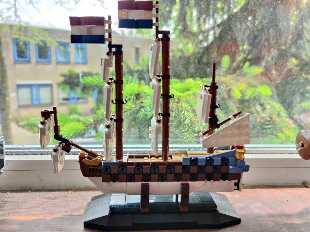 LEGO MOC Model ship of De Zeven Provinciën by Henktor | Rebrickable ...