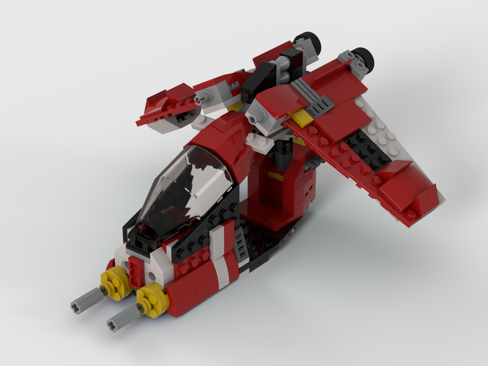 LEGO MOC LAAT (Low Altitude Assault Transport) by Welsh Dynasty Builds |  Rebrickable - Build with LEGO