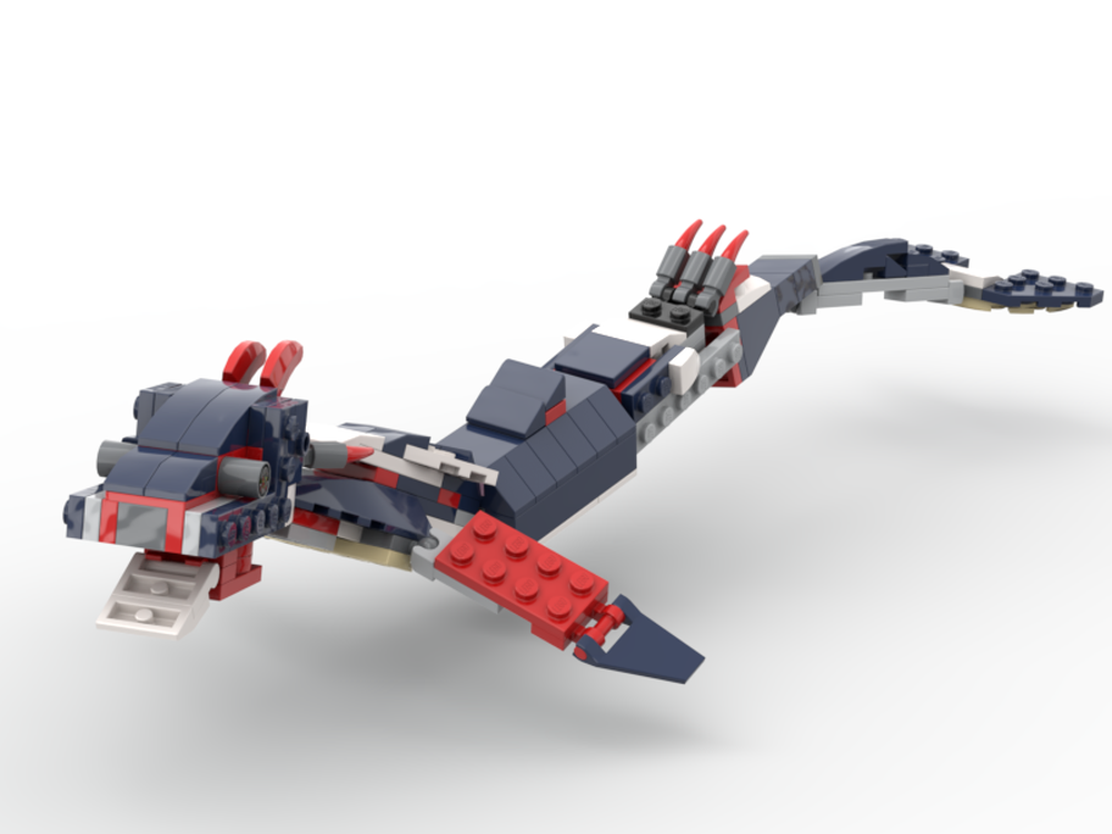 LEGO MOC-180366 31088 dragon of the seas by just brick it