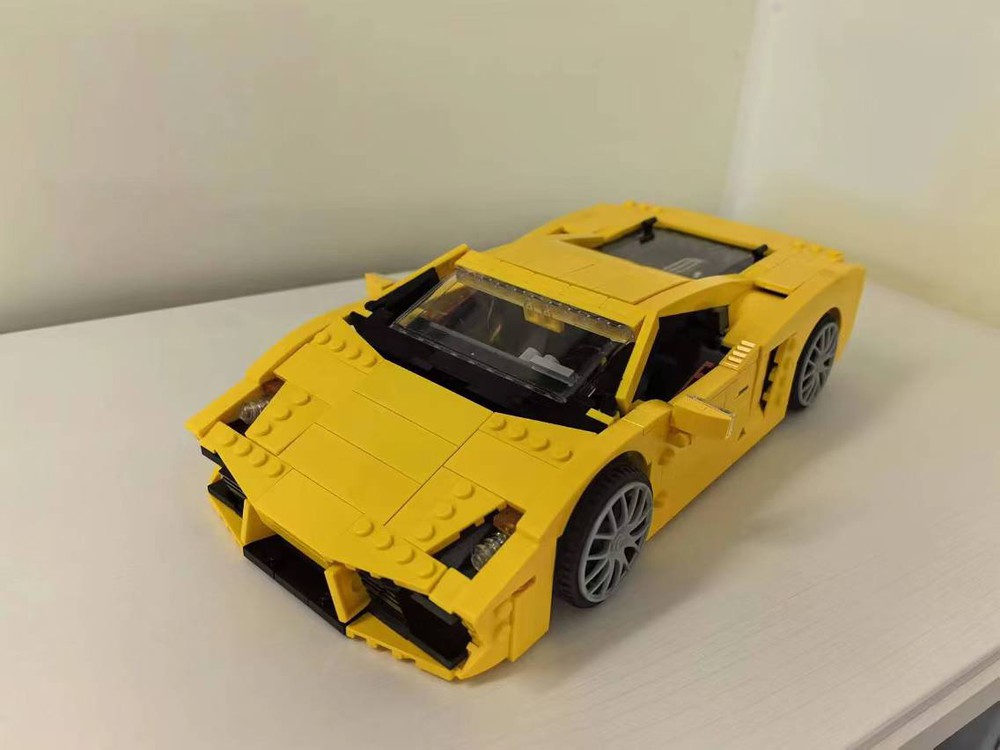 LEGO MOC Lambirghini Gallardo by Arisa | Rebrickable - Build with LEGO