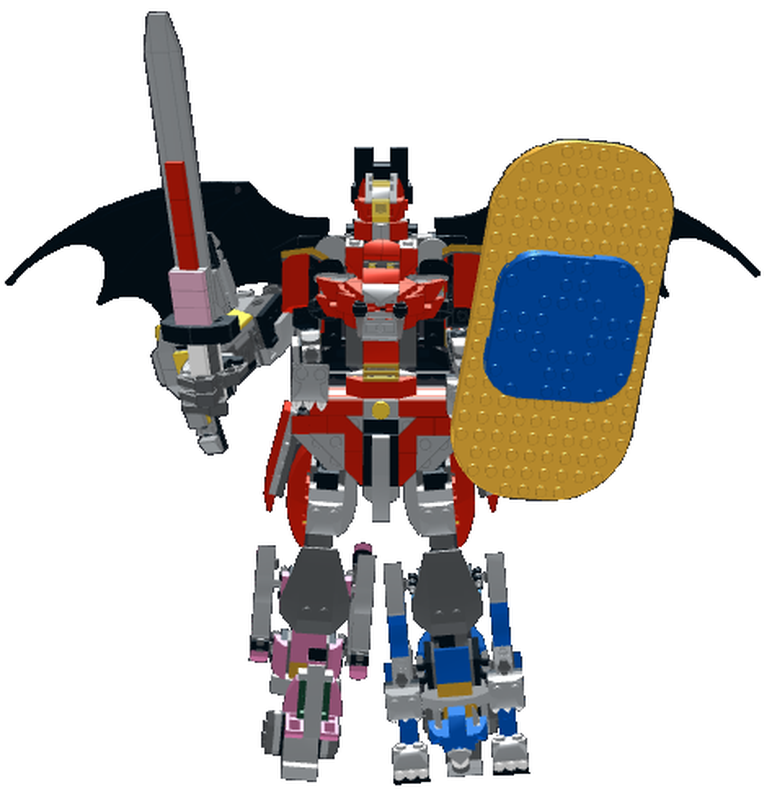 LEGO MOC Power Rangers Jungle Strength: Meet the Team & Their Megazord ...