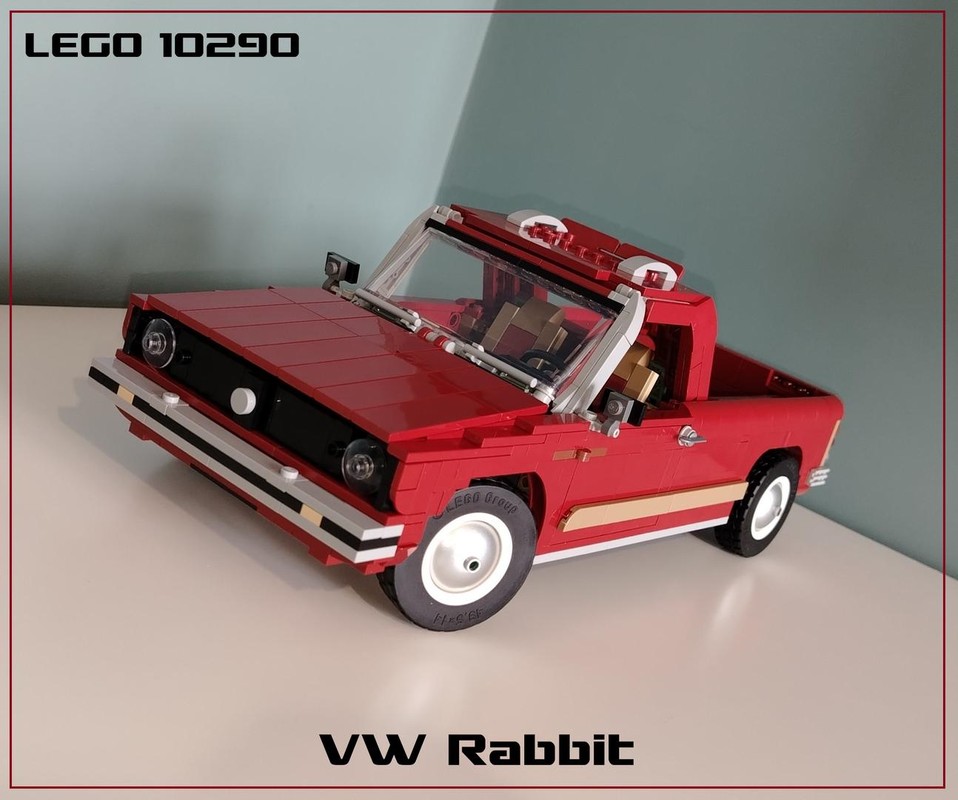 LEGO MOC 10290 VW Rabbit by Kirvet | Rebrickable - Build with LEGO