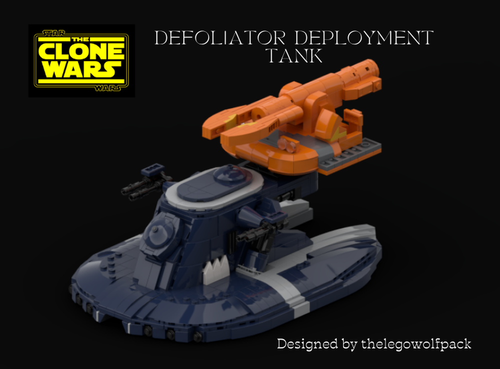 LEGO MOC Defoliator Deployment Tank by thelegowolfpack | Rebrickable ...