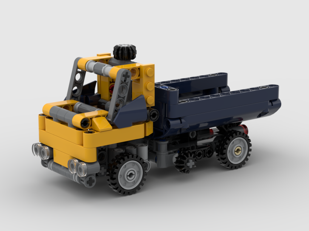 LEGO MOC 42147 - American dump truck by The2x4brick | Rebrickable ...