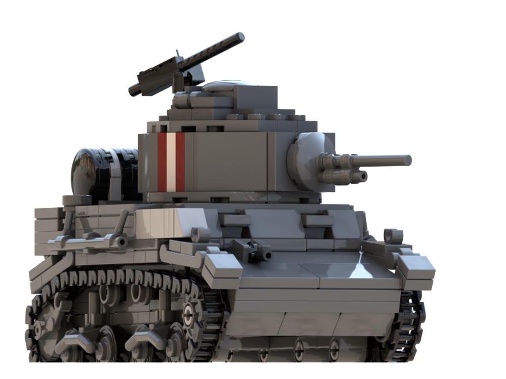 LEGO MOC M3a1 Stuart (2/6 division AIF) by IScreamClone | Rebrickable ...