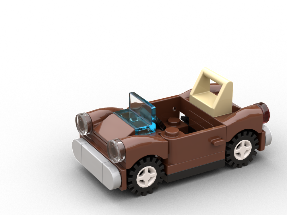 LEGO MOC small convertible by Swerix | Rebrickable - Build with LEGO