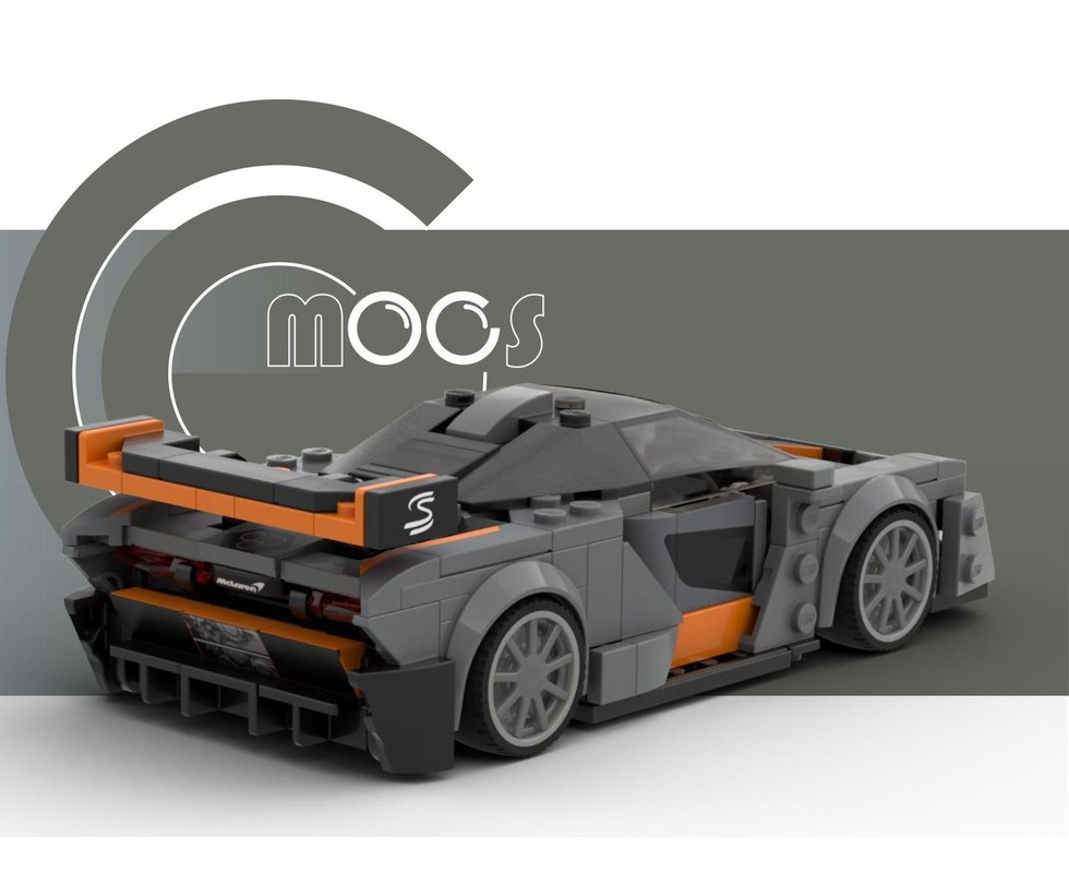 LEGO MOC McLaren Senna by Coolegup MOCs | Rebrickable - Build with