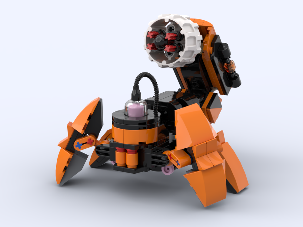 Lego Moc Scorpion Robot By Eva001 