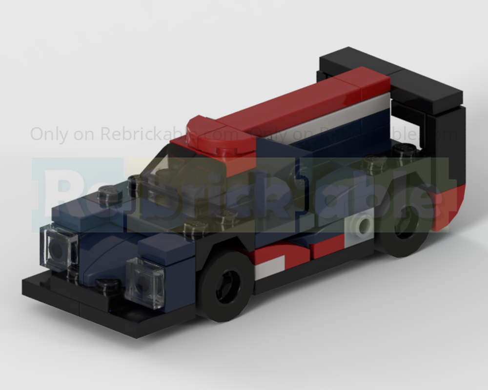 LEGO MOC LMP2 United Autosports Oreca 07 Racing Car - 4 Studs Wide ...