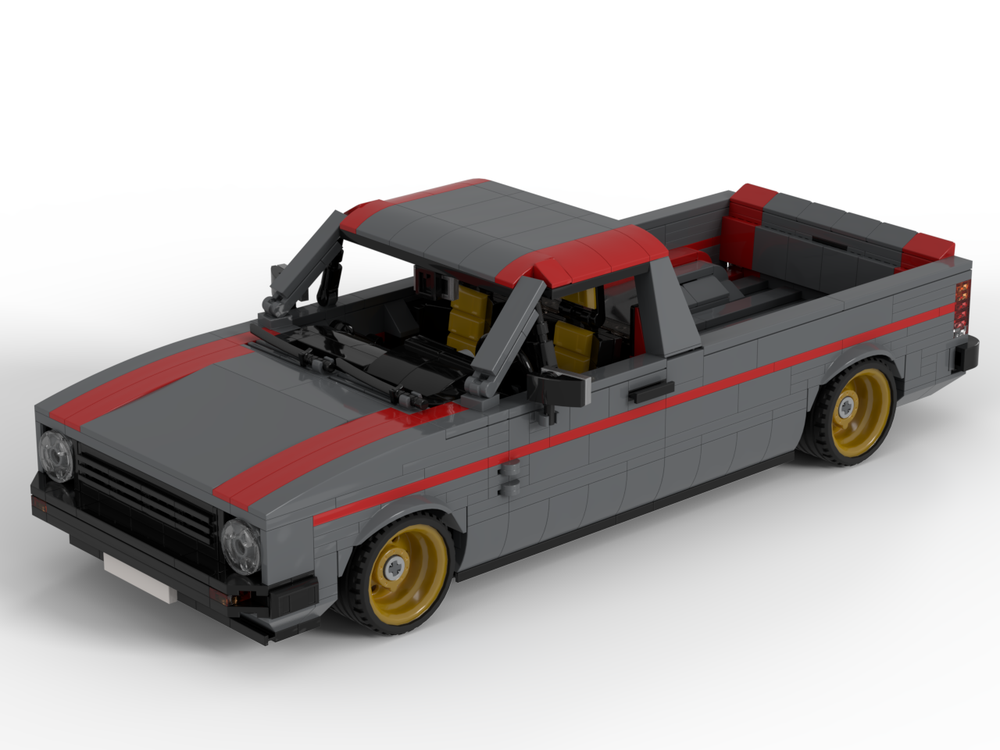 LEGO MOC VW Caddy Mk1 tuned by Linse | Rebrickable - Build with LEGO