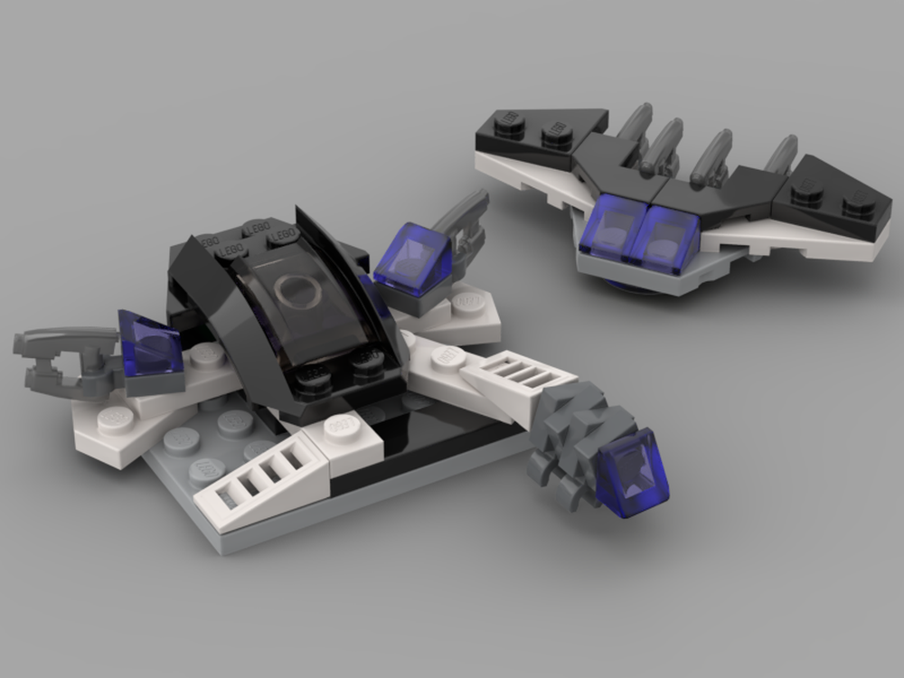 LEGO MOC Talion Asteroid Base by diddesen | Rebrickable - Build with LEGO