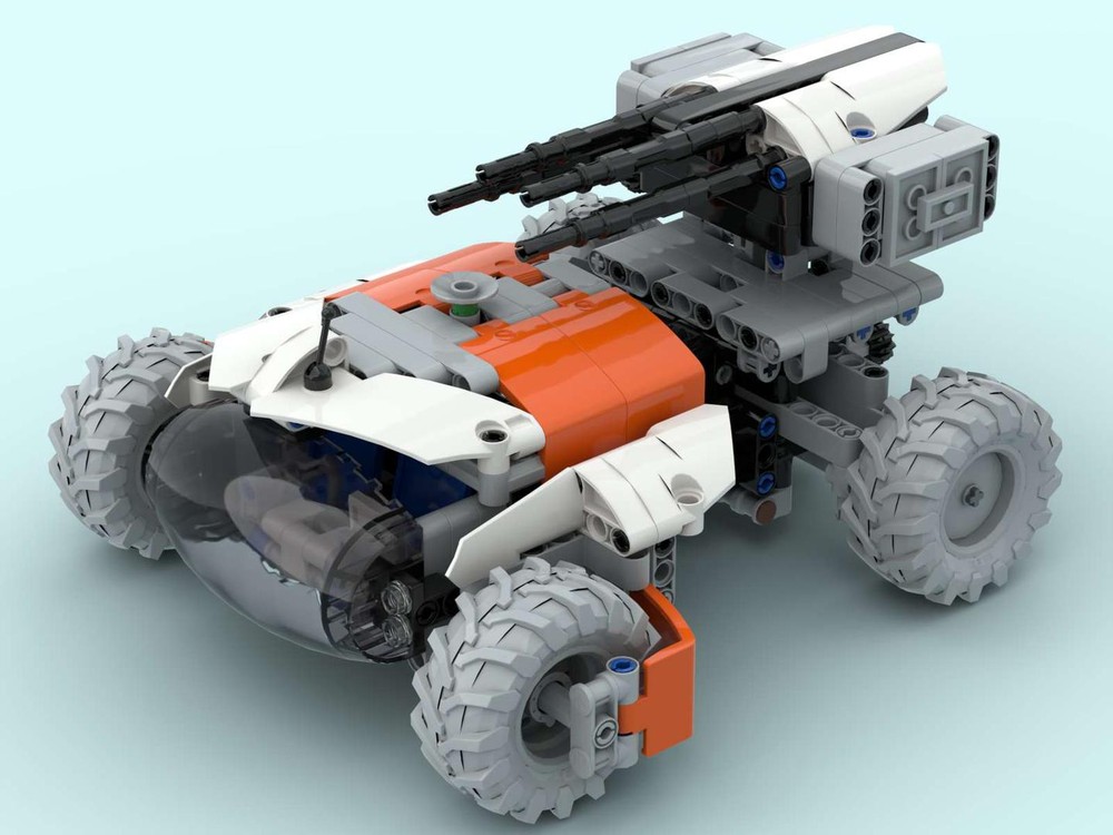 LEGO MOC LT78 anti-aircraft gun (42178 mod) by zz0025 | Rebrickable ...