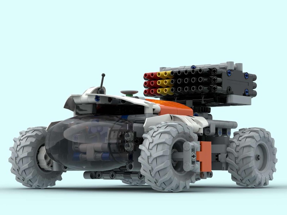 LEGO MOC-180593 LT78 rocket launcher (42178 mod) by zz0025