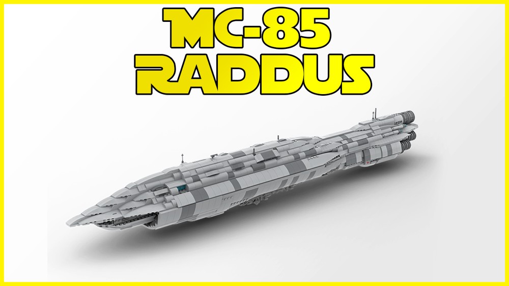 LEGO MOC MC-85 Raddus - 1:4000 by DarthDesigner | Rebrickable - Build ...