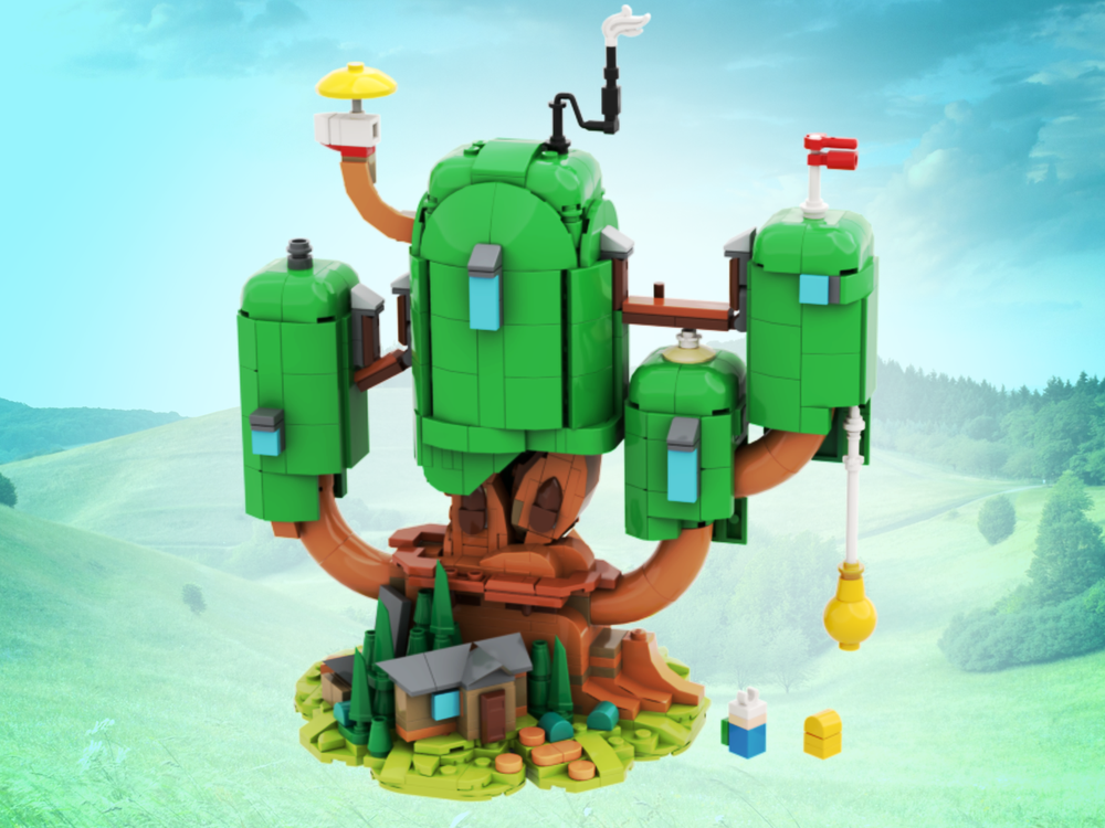 LEGO MOC Adventure Time - Finn and Jake's Treehouse by Ploopis ...