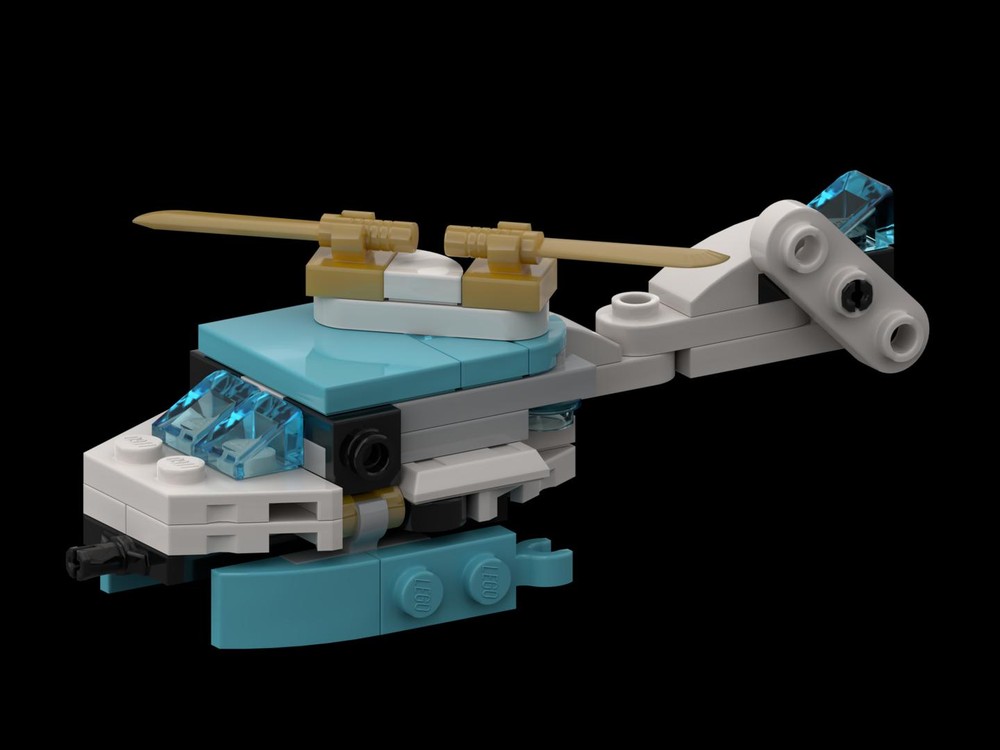 MOC-180630 30674 Zane's Dragon Power Helicopter