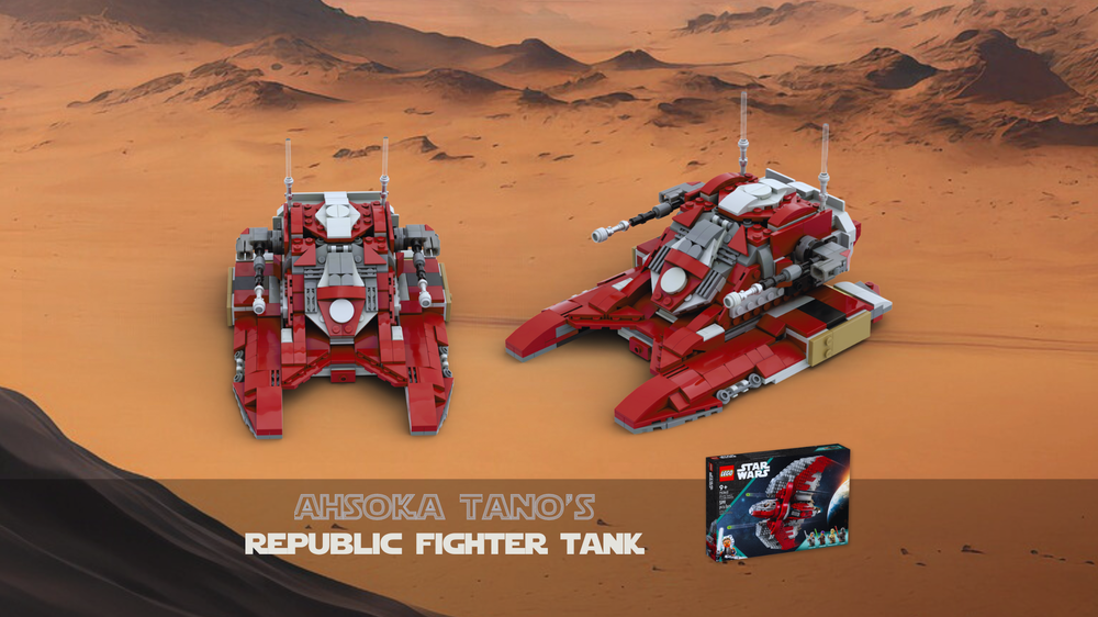 Ahsoka Tano's TX-130 Sabre-Class Republic Fighter Tank