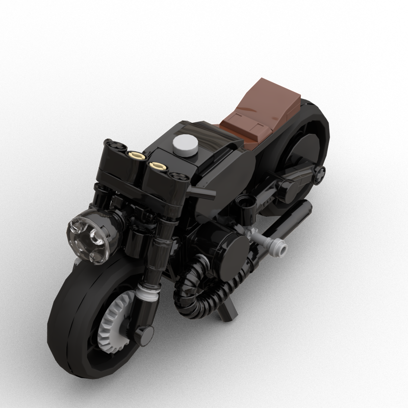 LEGO MOC Little Cafe racer by SpeedyBrick_2 | Rebrickable - Build with LEGO