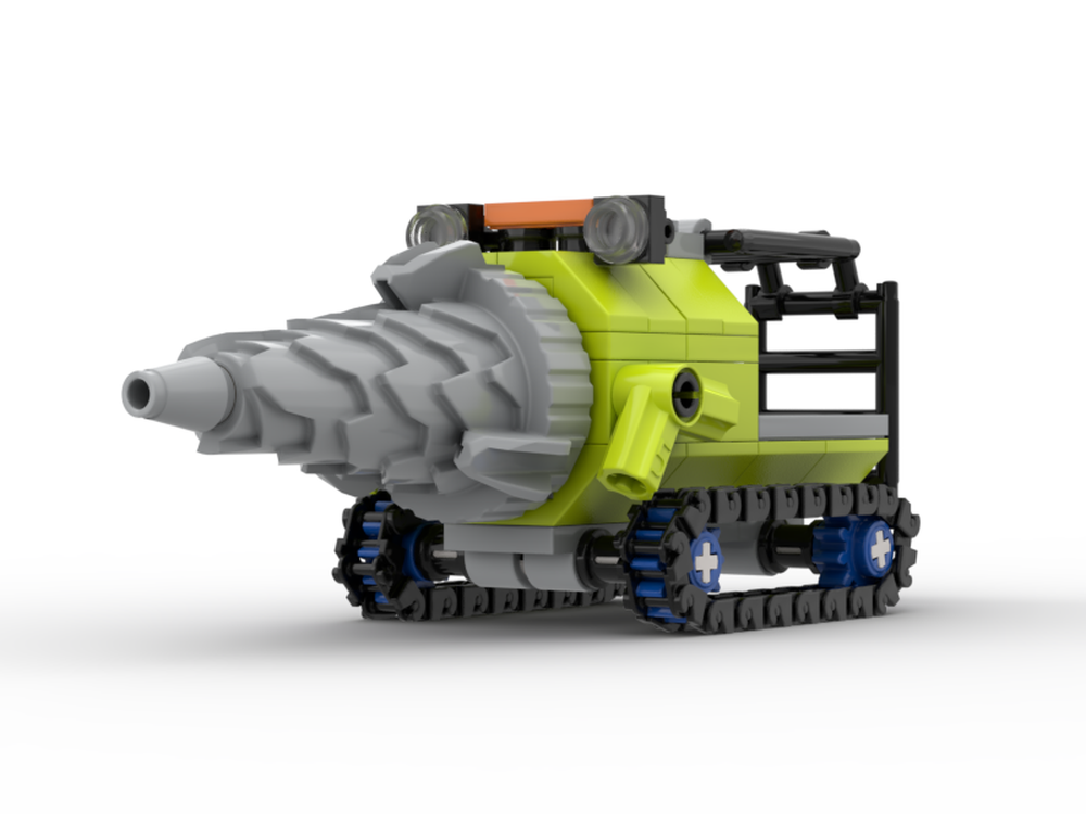 LEGO MOC Small drilling Unit by Uranium_Bricks | Rebrickable - Build ...