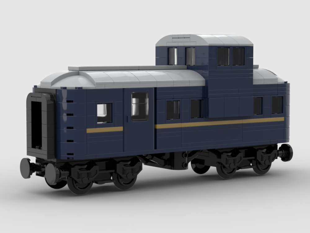 LEGO MOC Orient Express Caboose by bingowaldorf | Rebrickable - Build ...