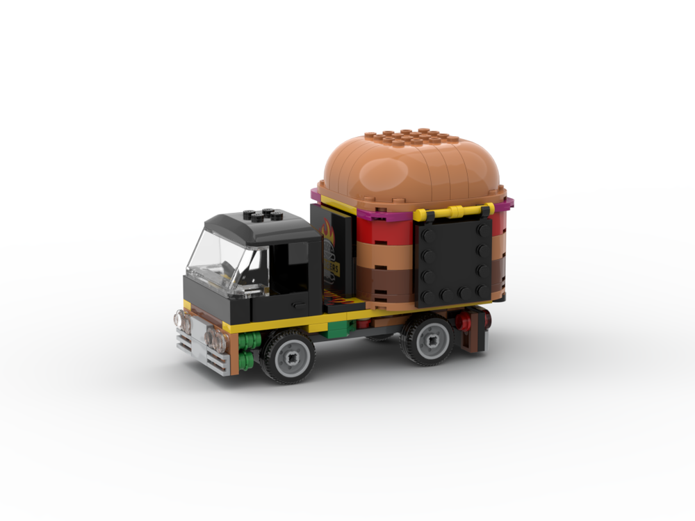 LEGO MOC Truck by P4tp4t | Rebrickable - Build with LEGO