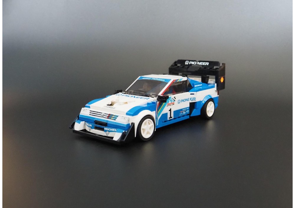 LEGO MOC Peugeot 405 Turbo16 Pikes Peak Variant - Speed Champions