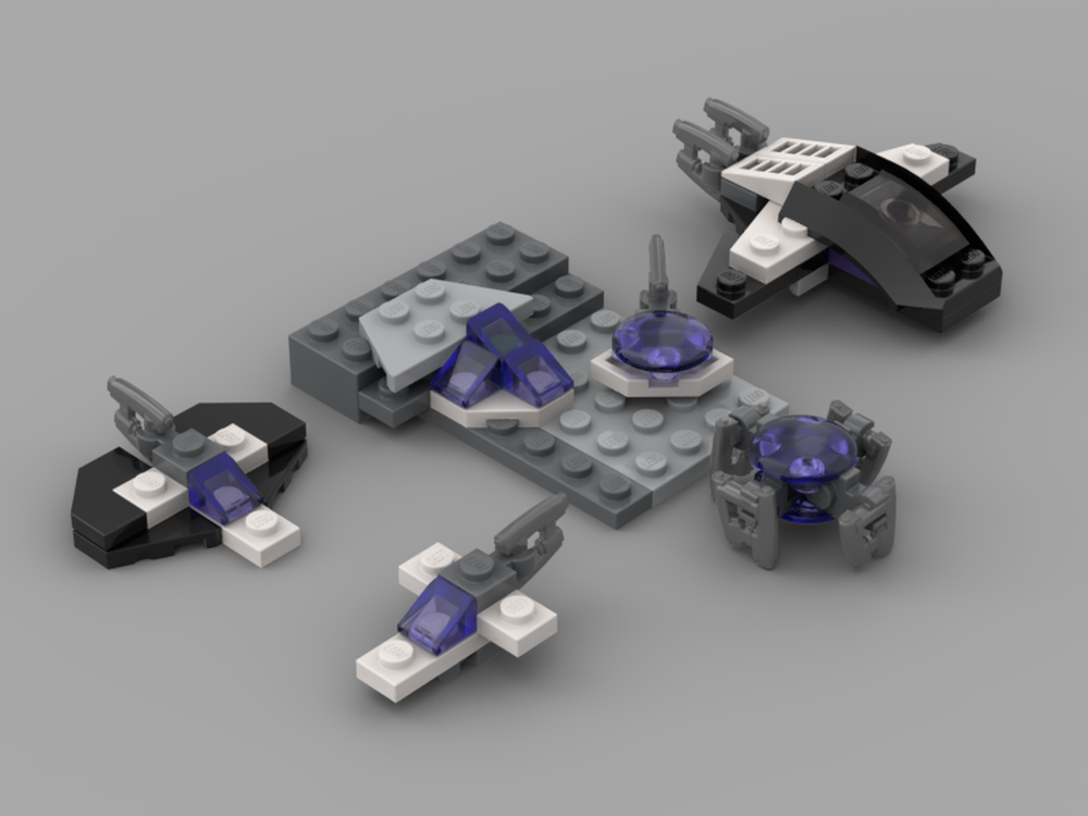 LEGO MOC Talion-Terrium cooperation ships by diddesen | Rebrickable ...