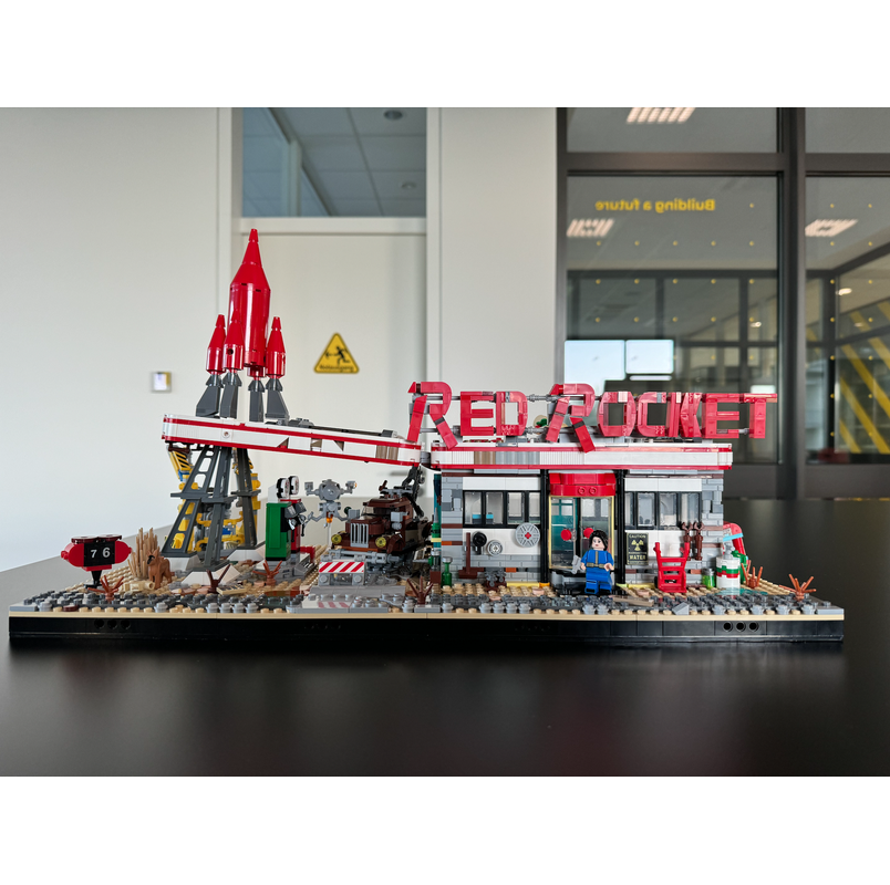 LEGO MOC Red Rocket Modular Gas Station from Fallout by Dream Build ...