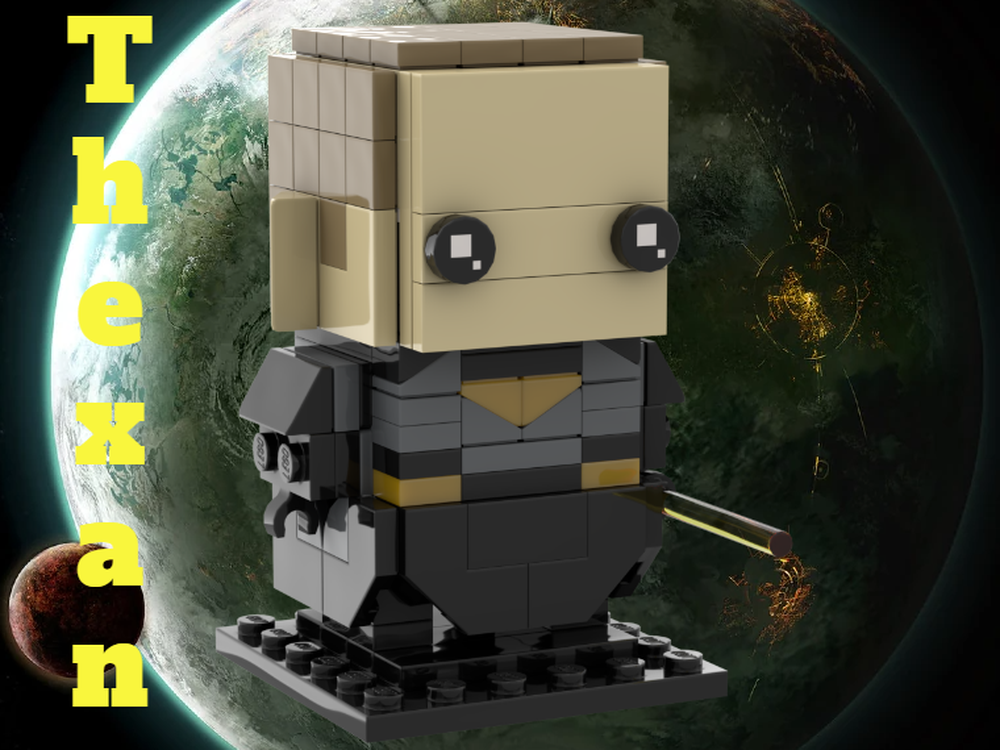 LEGO MOC Thexan Brickheadz by Ant0noo | Rebrickable - Build with LEGO