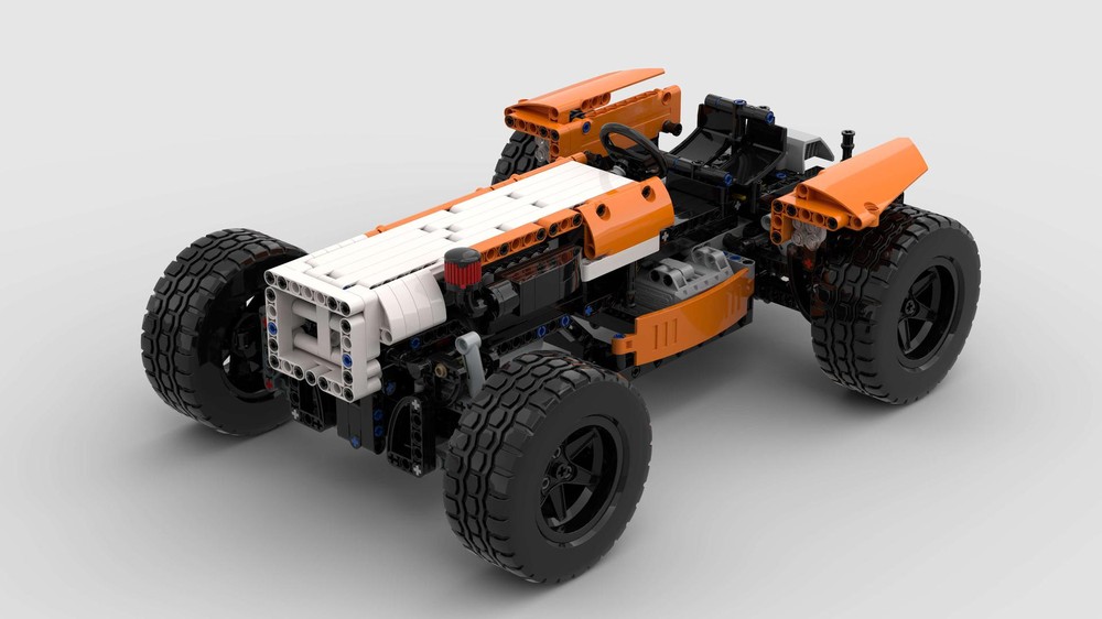 LEGO MOC-180708 2J tractor with RC by Daky124 | Rebrickable - Build ...