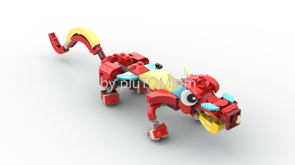 MOC-180730 Eastern Dragon (LEGO 31145 Alternate)