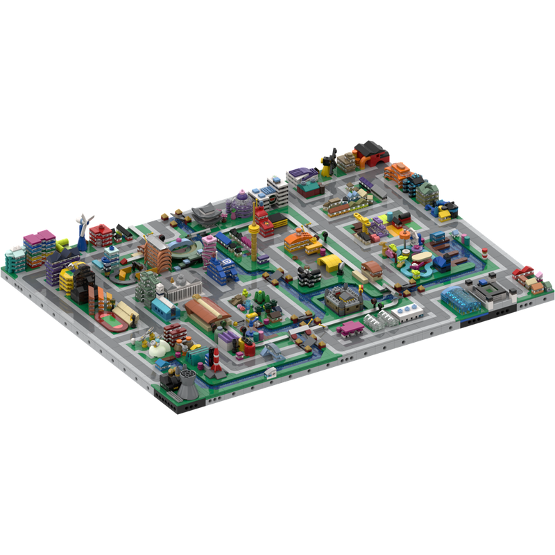 LEGO MOC-180756 Click City V3 by VDWWD | Rebrickable - Build with LEGO