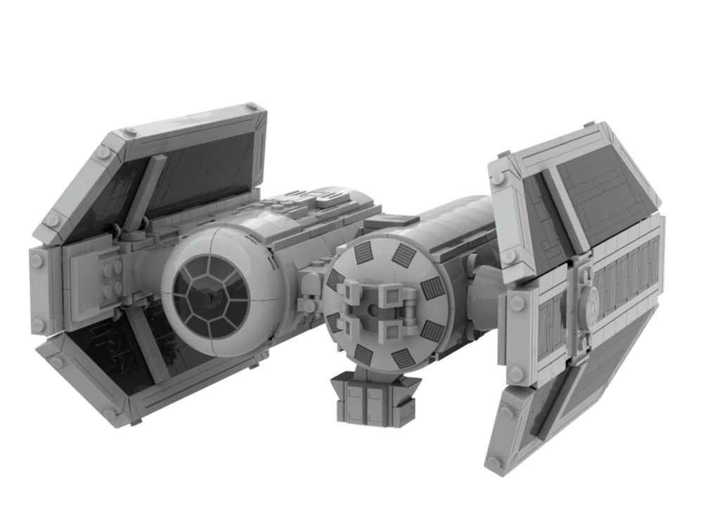 LEGO MOC Playscale Tie-Bomber by Gimblegorp | Rebrickable - Build with LEGO