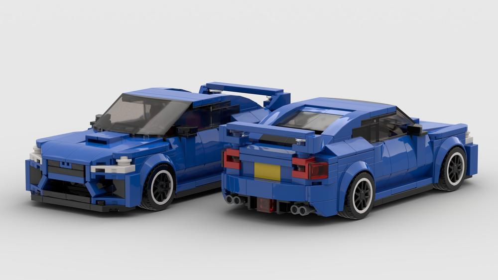 LEGO MOC subaru wrx sti by 2212citizen | Rebrickable - Build with LEGO