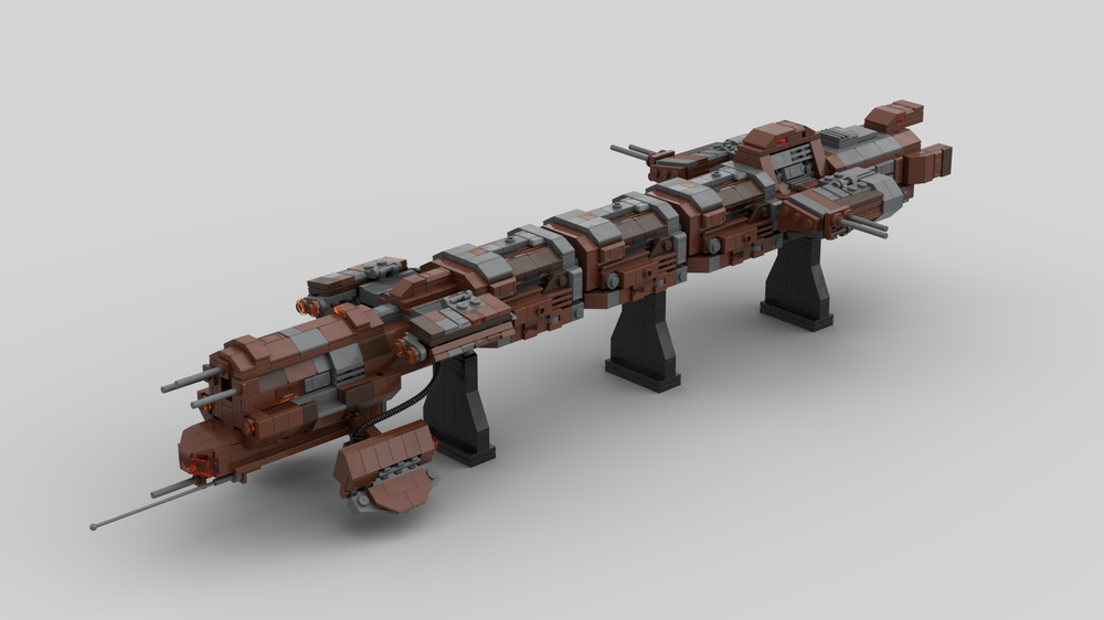 LEGO MOC Wreathe - Minmatar Hauler by Blockwise | Rebrickable - Build ...