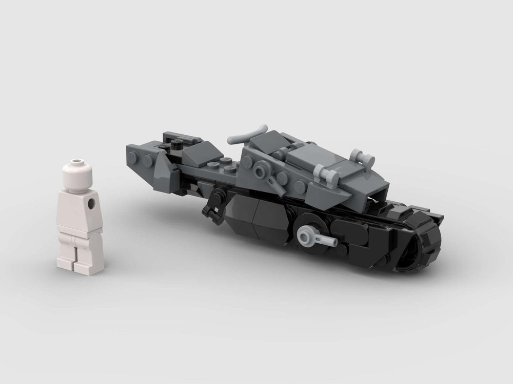 LEGO MOC First Order Treadspeeder 125 Z Minifigure scale by DJGK ...