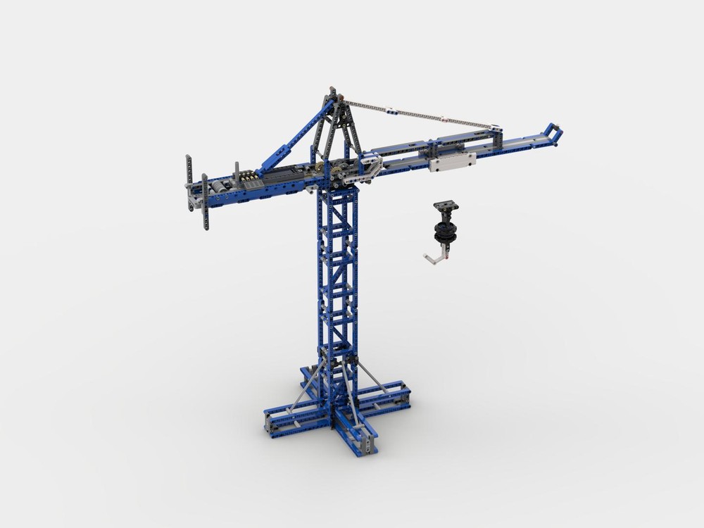 LEGO MOC Tower Crane - 42042 Alternative Build by 