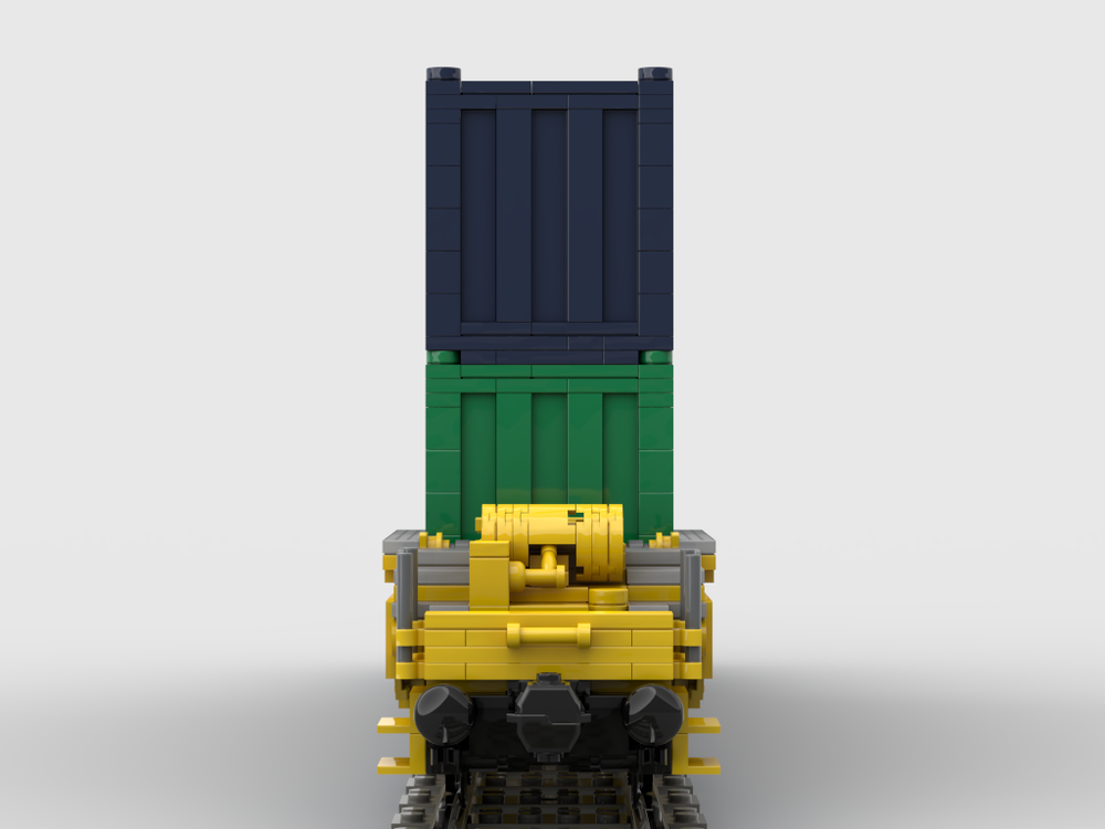 LEGO MOC Container Car DTTX (stand-alone) by langemat | Rebrickable ...