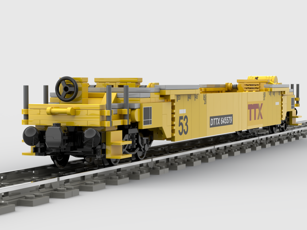 LEGO MOC Container Car DTTX (stand-alone) by langemat | Rebrickable ...