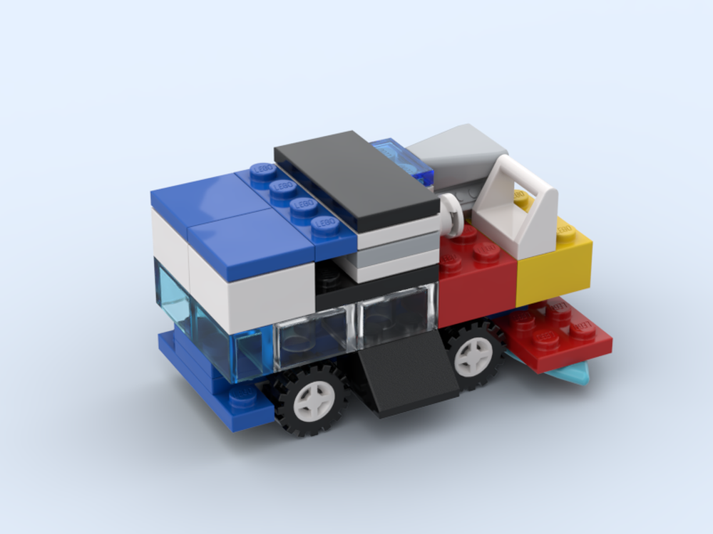 Lego Moc 30510 - Zamboni By Starstarbucks 