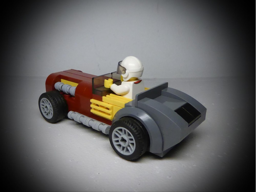 LEGO MOC 60150 Old Race Car by perbonde | Rebrickable - Build with LEGO