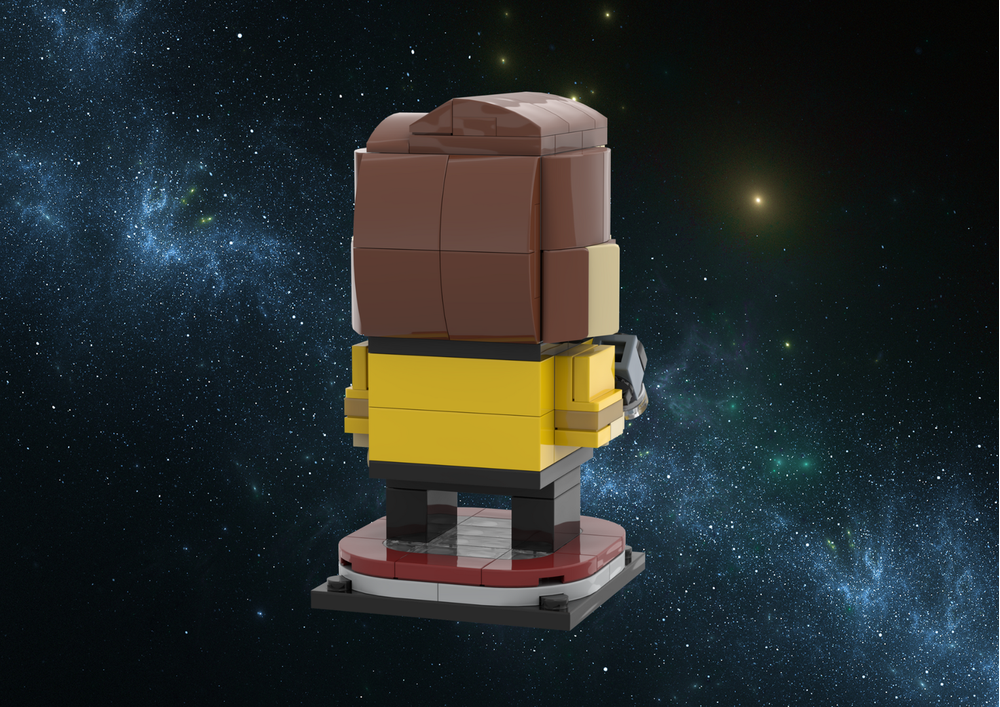 LEGO MOC Captain James T Kirk by RetroBrix | Rebrickable - Build with LEGO