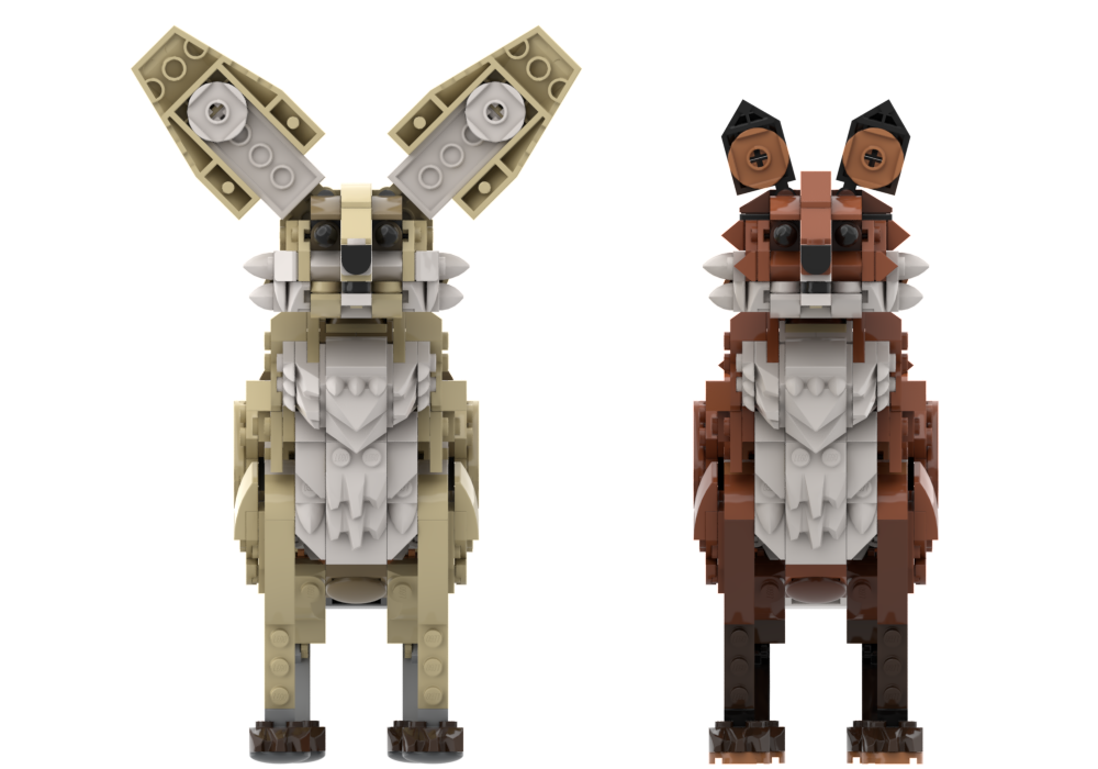 LEGO MOC Fennec Fox (Vulpes zerda) by OrchardBuilds | Rebrickable ...