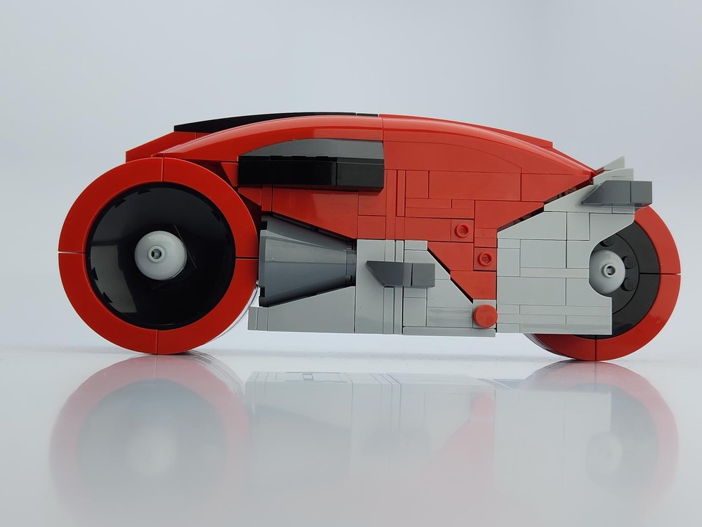 LEGO MOC-180913 TRON (1982) Lightcycle by sparkart | Rebrickable ...