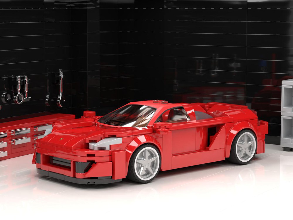 LEGO MOC Porsche Carrera GT by RafaOryan17 | Rebrickable - Build with LEGO