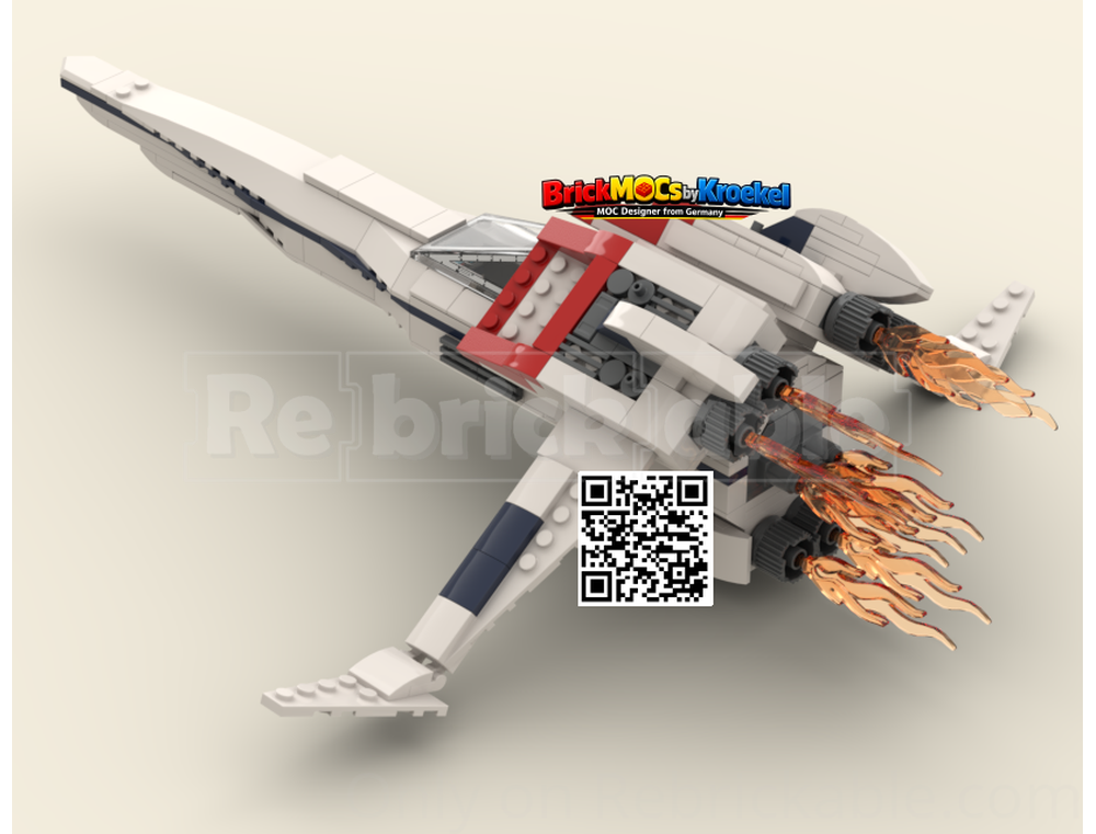 LEGO MOC-180947 Galaxy Rangers Interceptor – Fan-made MOC by ...