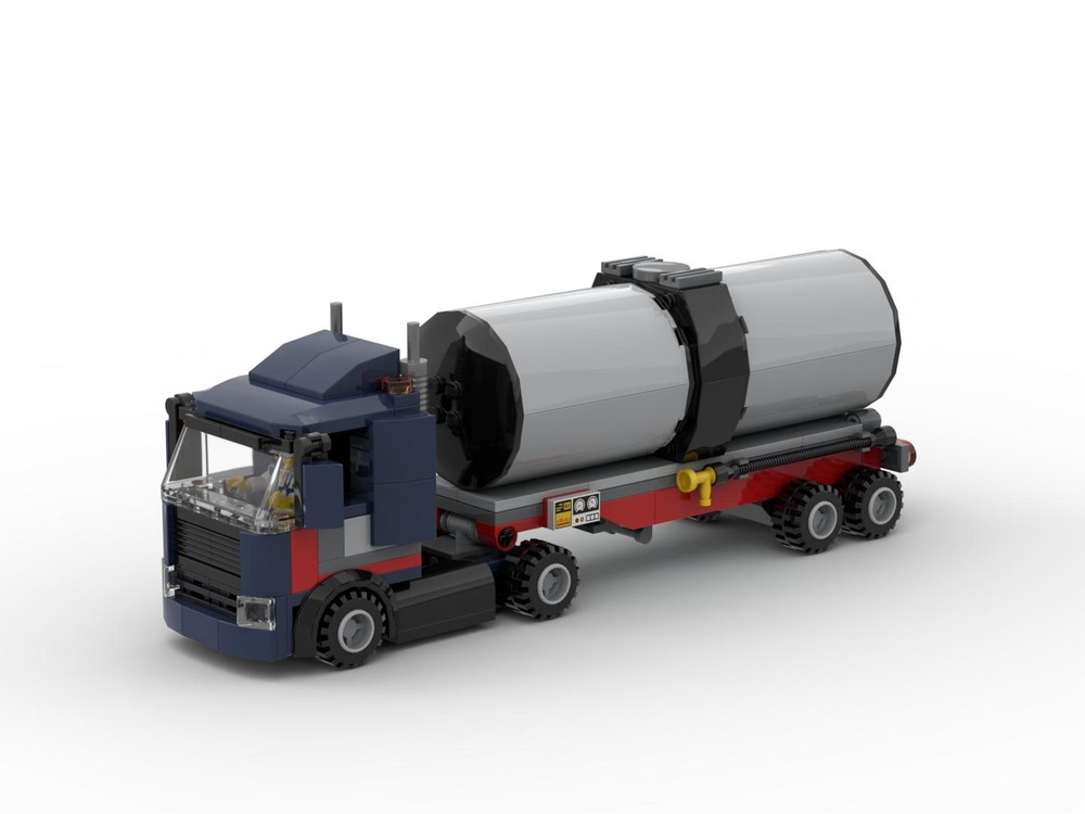 LEGO MOC Tank Truck by igrolabs | Rebrickable - Build with LEGO