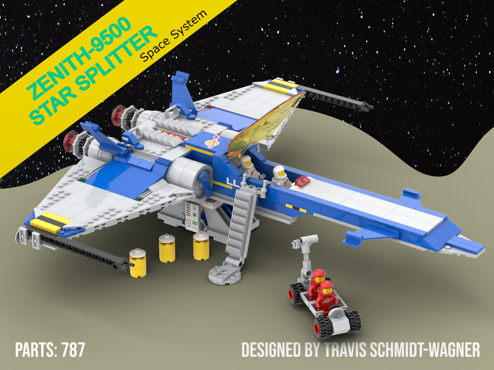 LEGO MOC 10497 Alt Build- Zenith-9500 Star Splitter by Camobricktape ...